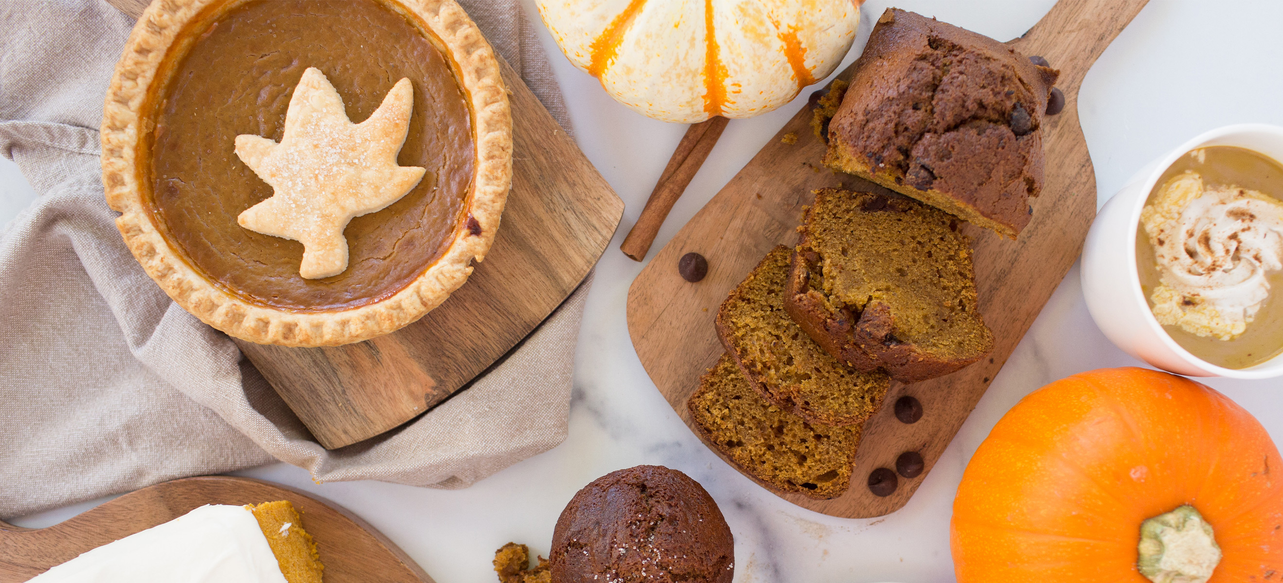 pumpkin treats on a table 