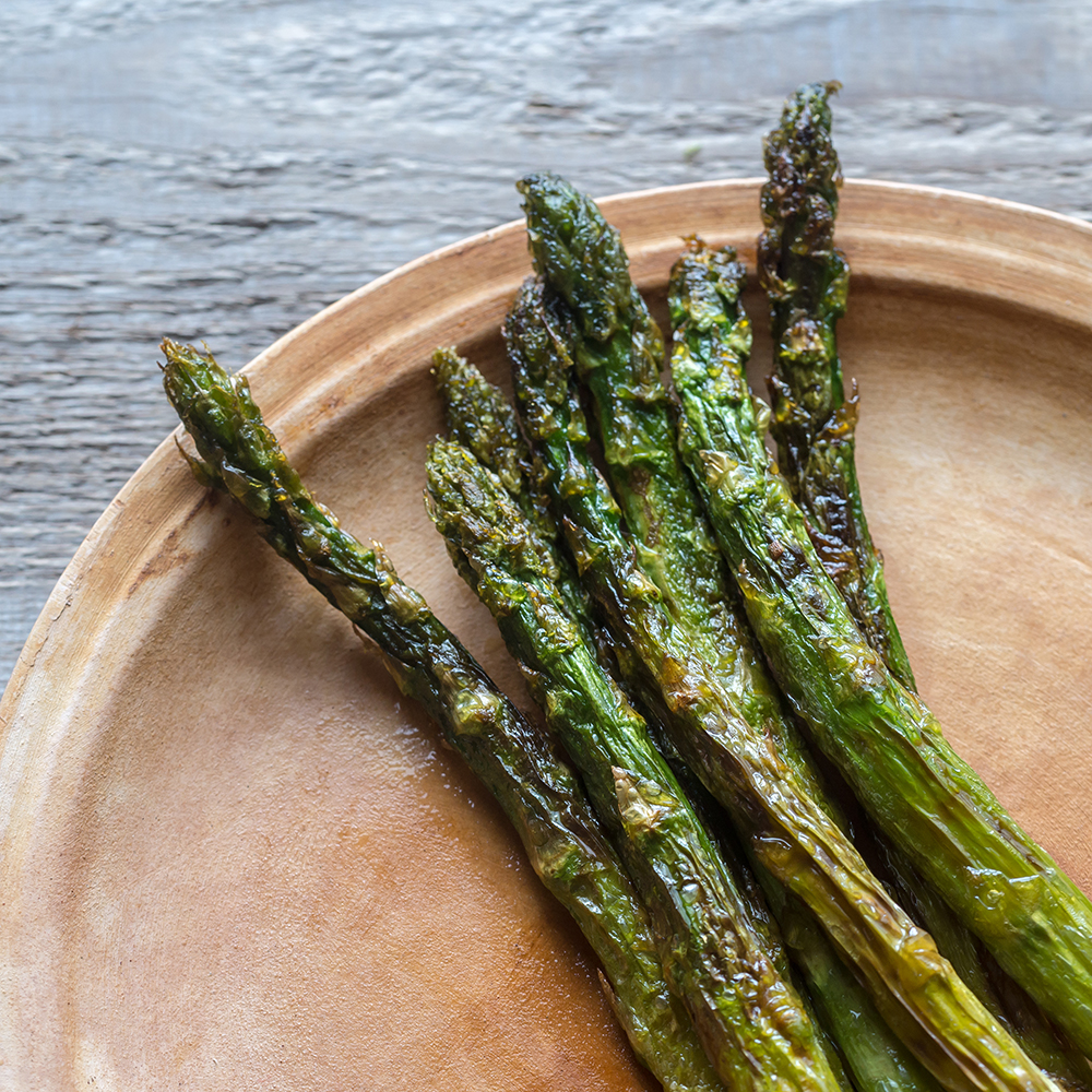 Durst Organic Farm's Marinated Citrus And Garlic Asparagus